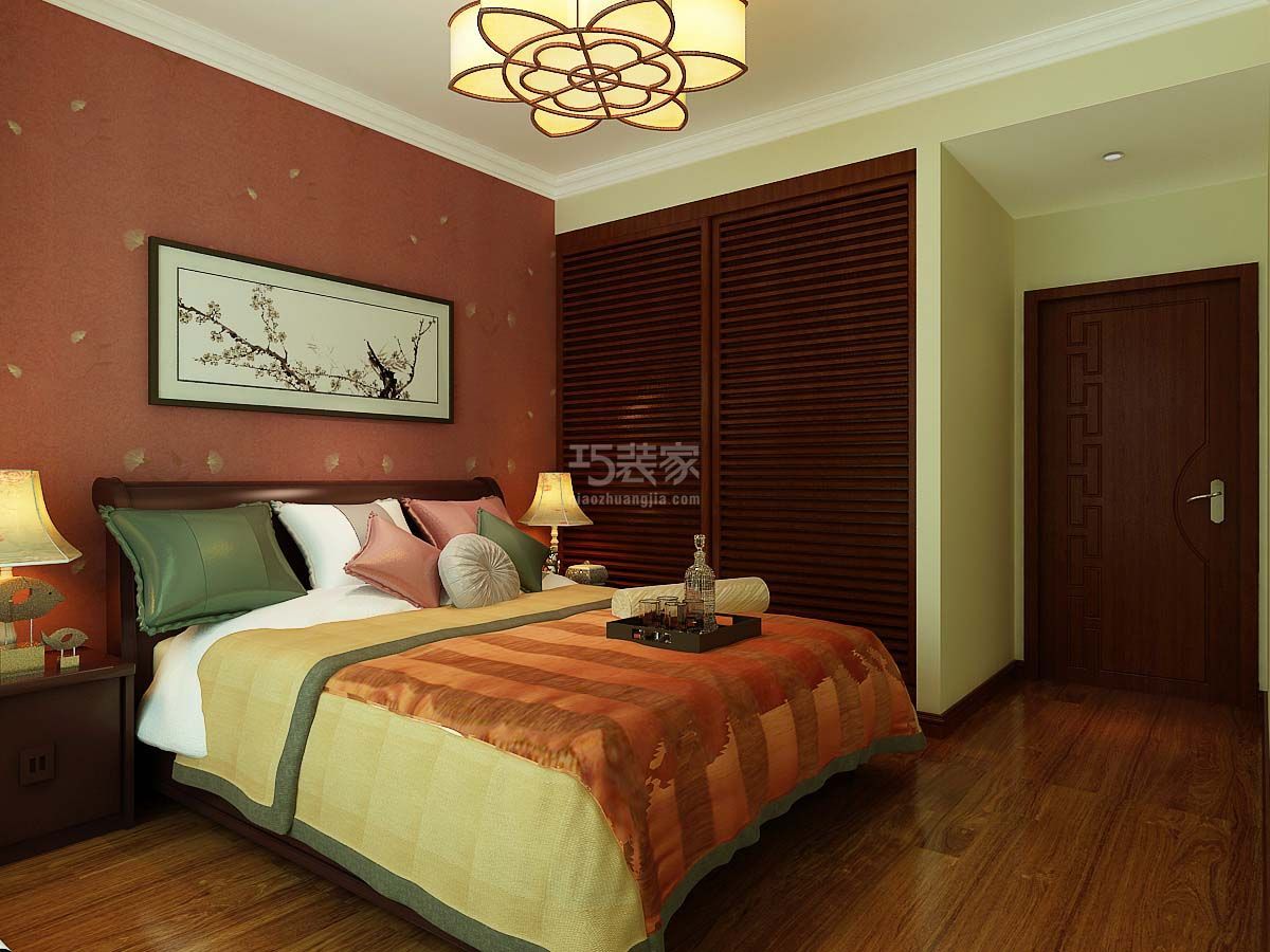 -省政协小区134平新中式风格设计方案