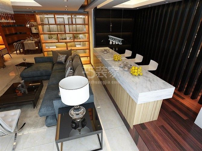 -领世郡135平现代简约风格设计方案