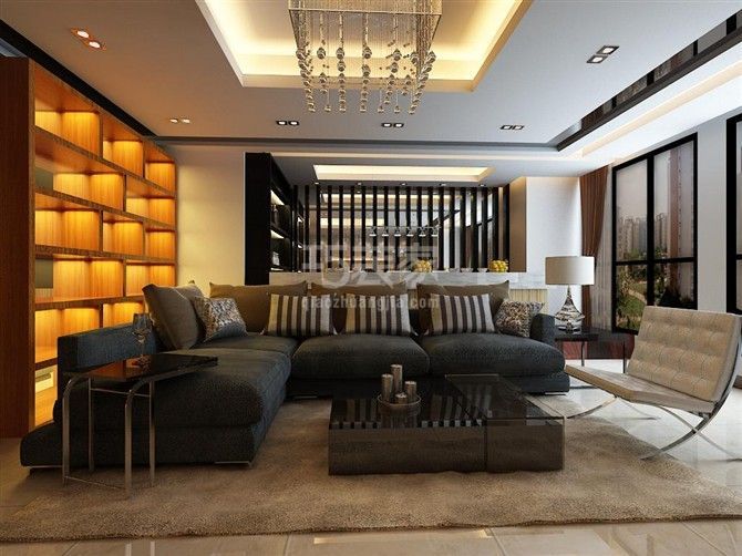 -领世郡135平现代简约风格设计方案